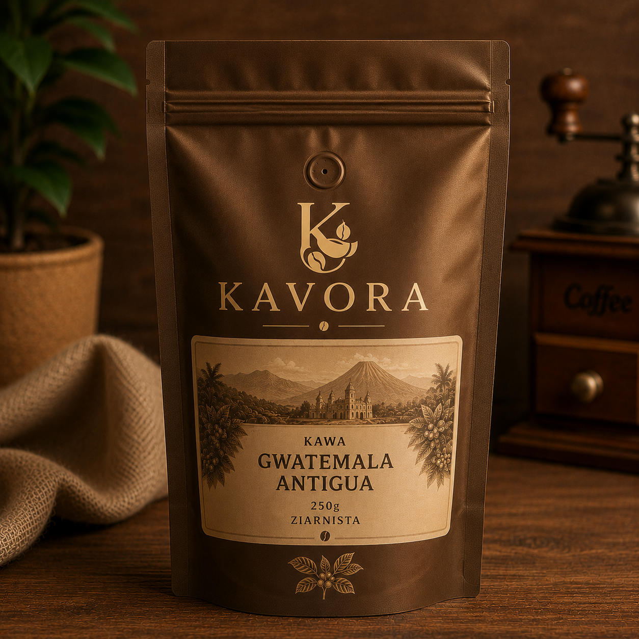 Kawa Gwatemala Antigua 250g ziarnista