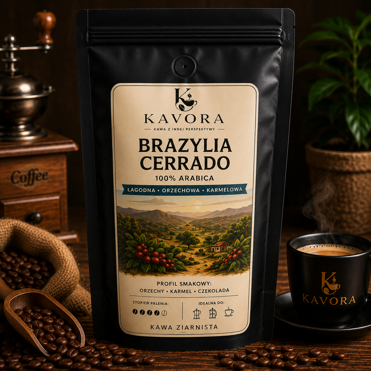 Kawa Brazylia Cerrado