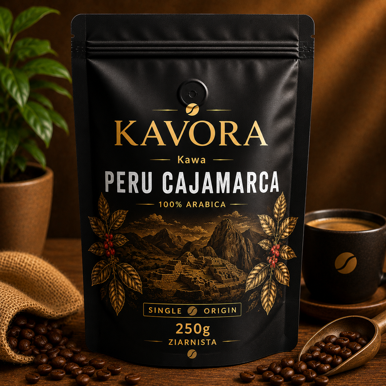 Kawa Peru Cajamarca 250g ziarnista