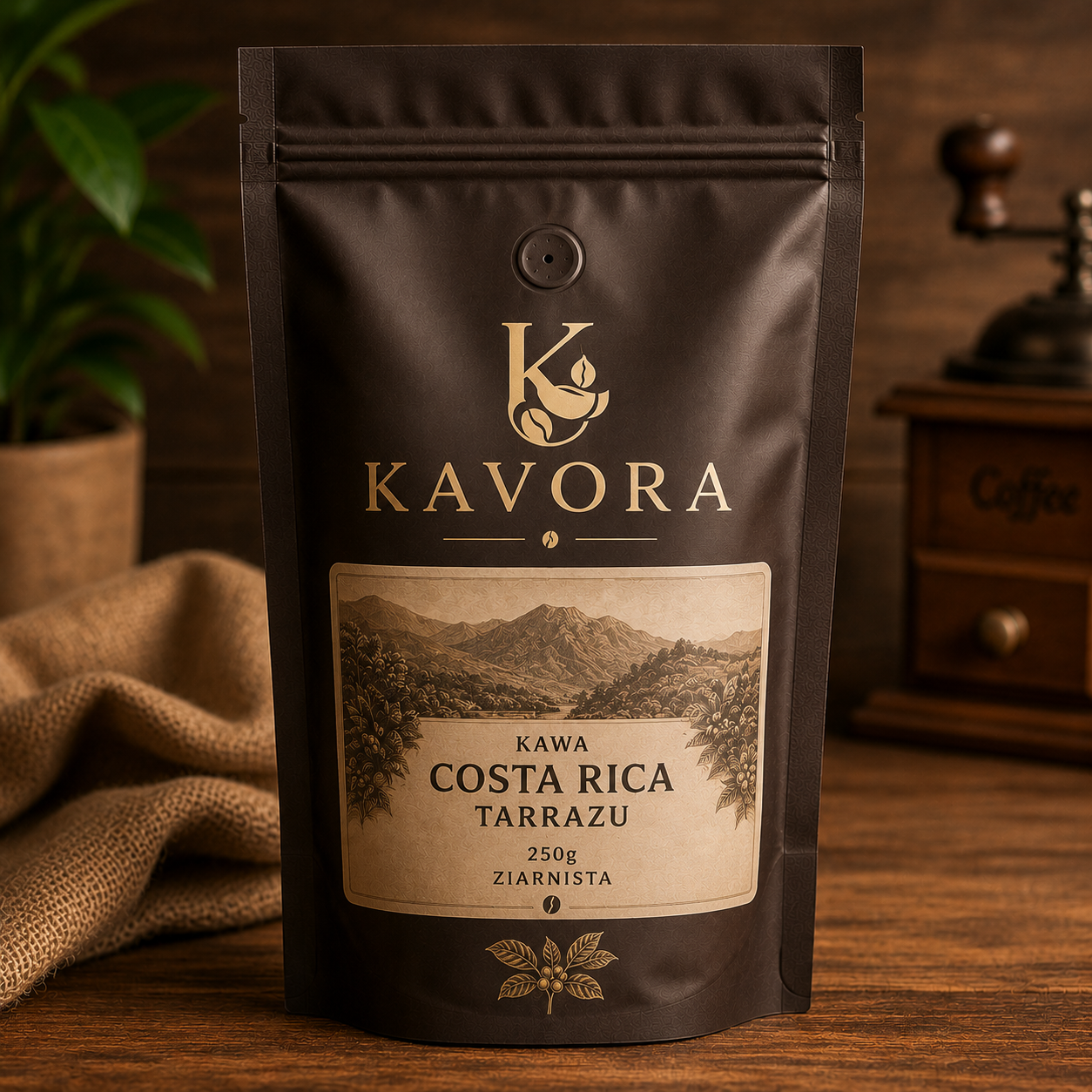 Kawa Costa Rica Tarrazu 250g ziarnista
